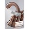 Kingston Brass KB561PXAC Restoration 4" Centerset Bathroom Faucet, Antique Copper KB561PXAC - alternate 6